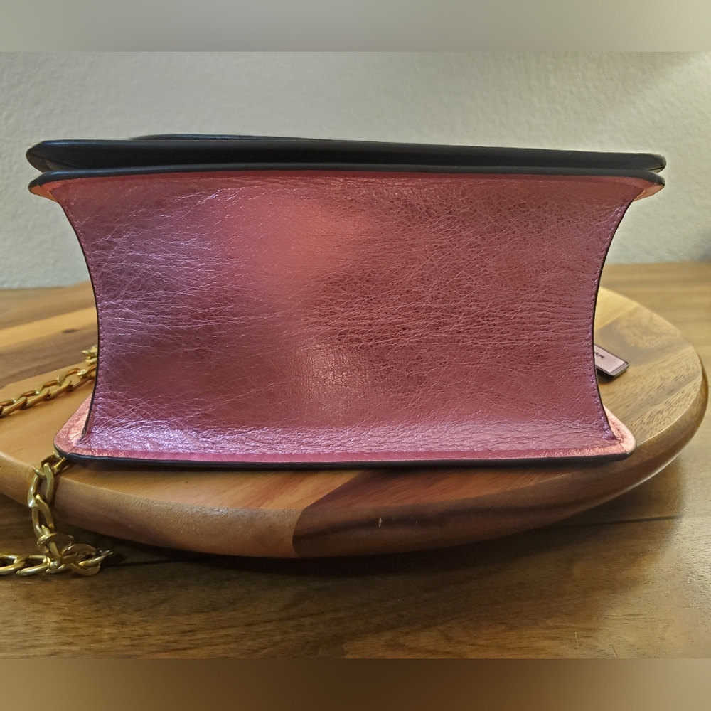 COACH PARKER METALLIC COLORBLOCK IN PERFECT LIKE NEW CONDITION! - Picture 5 of 16
